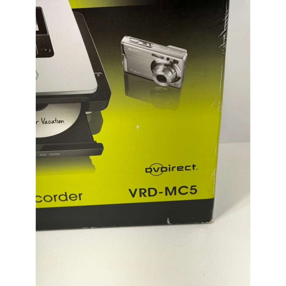 Sony VRD-MC5 DVDirect Multi-Function DVD Recorder White Black Standalone Burner